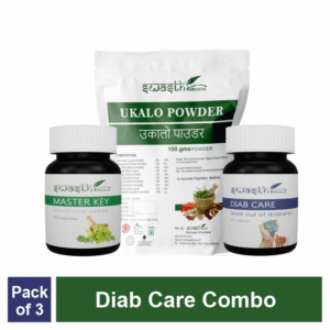 Diab Care Combo = Diab Care Tab + Master Key Capsule + Ukalo Powder